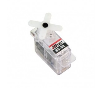 Hitec HS-40 nano servo (4.8g, 0.75kg.cm, 0.10s/60°)