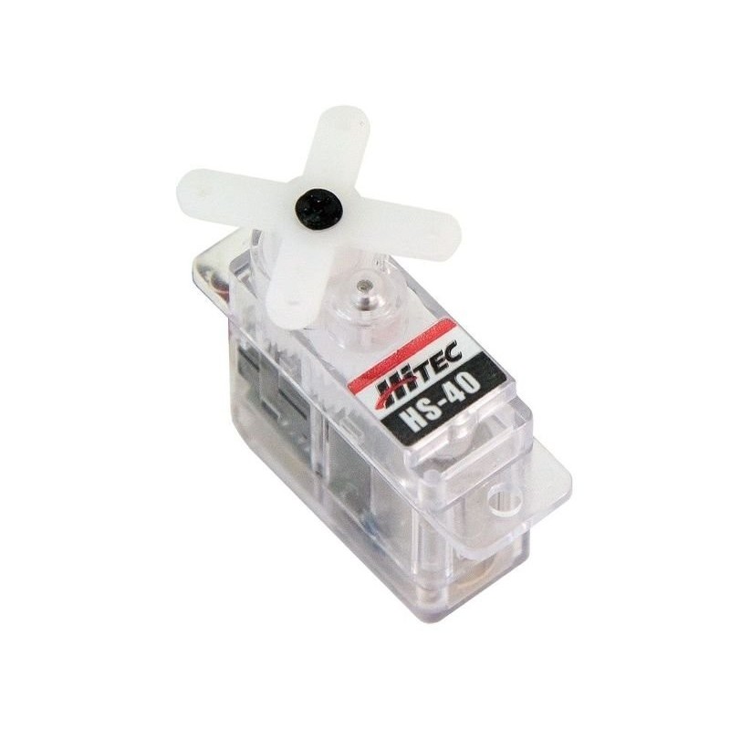 Hitec HS-40 nano servo (4.8g, 0.75kg.cm, 0.10s/60°)