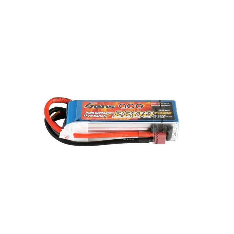 Akku Gens ace lipo 3S 11.1V 2200mAh 45C Steckdose XT60