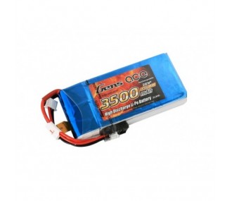 Gensace Batería LiPo Receptor 3500mAh 7.4V 2S1P