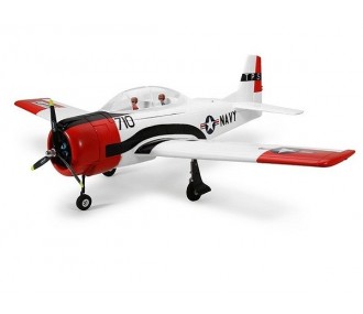Dynam T28 Trojan V2 PNP red Aircraft approx.1.27m