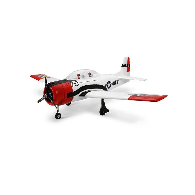 Dynam T28 Trojan V2 PNP red Aircraft approx.1.27m