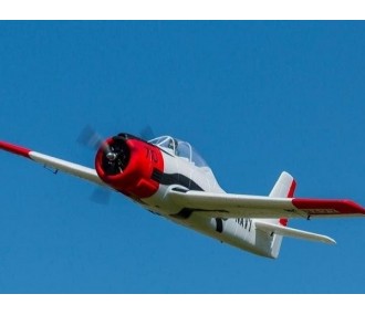 Dynam T28 Trojan V2 PNP red Aircraft approx.1.27m