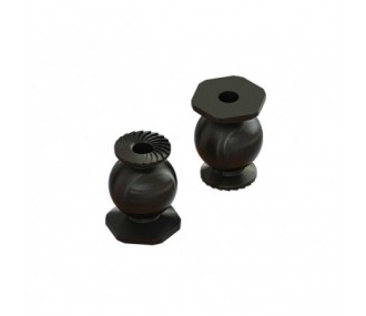 ARRMA Bola de pivote M4x11x15.4mm (2)