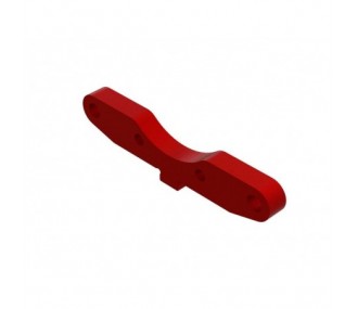 ARRMA Aluminio Rf Soporte de Suspensión (Rojo)