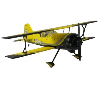 Avión Dynam Pitts modelo 12 Amarillo PNP aprox. 1,07m