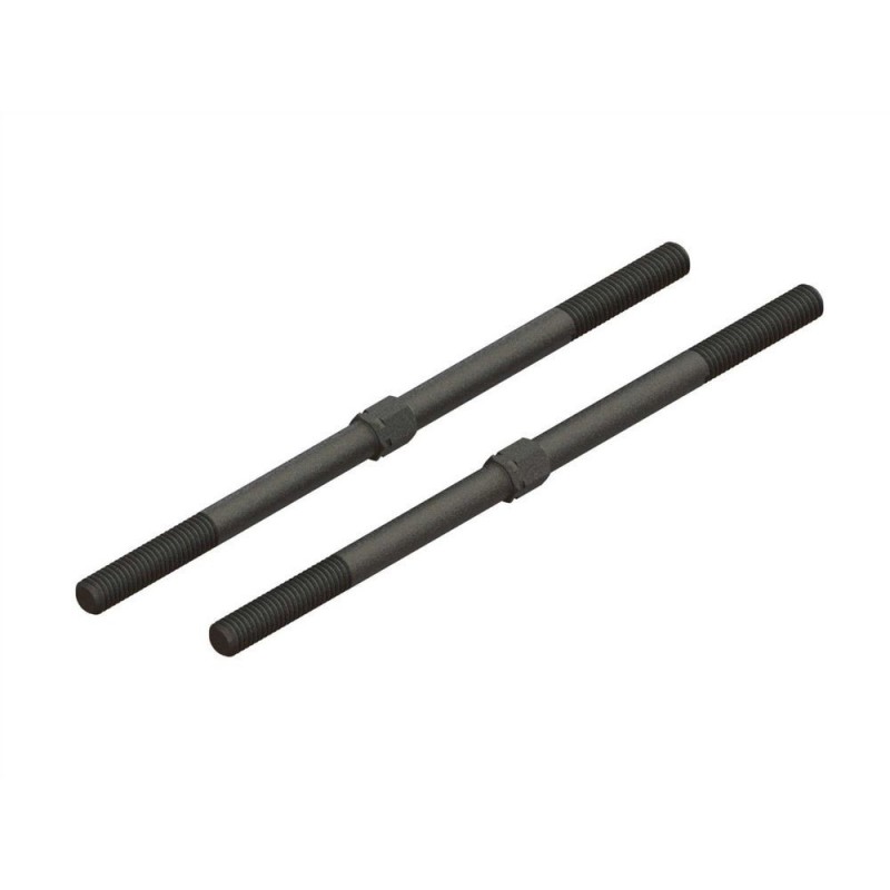 ARRMA Steel Turnbuckle M6x130mm (Black) (2)