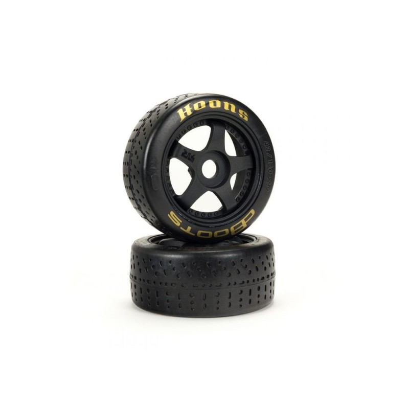 ARRMA dBoots Hoons 42/100mm Gold Belted Tires with 2.9' 5-Spoke Wheels (2)