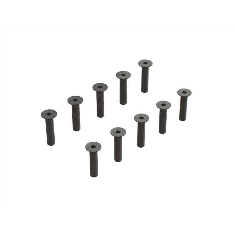 ARRMA Tornillo de cabeza plana hexagonal M3.5x16mm (10)