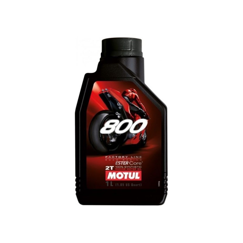 Huile 100% synthétique motul 800 2 temps Factory 100% synthèse