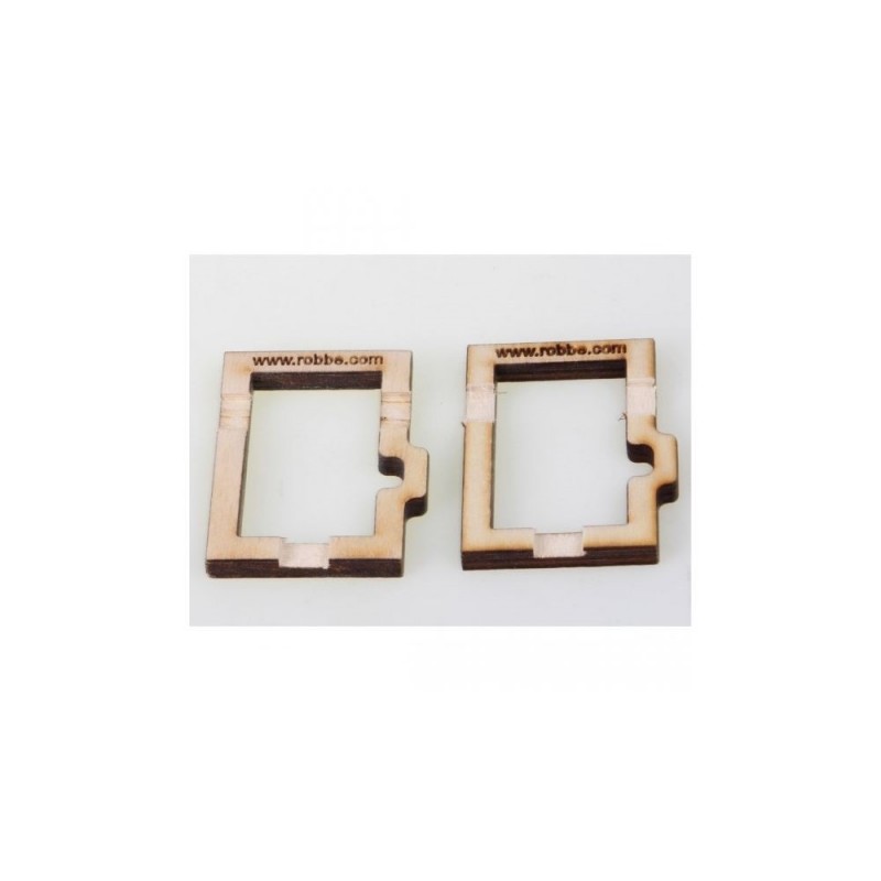 Brackets (1 pair) Servo CTP Robbe FS 122 BB MG (HV)