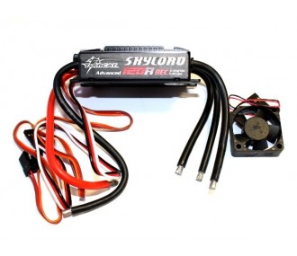 Controlador 2-6S 120A UBEC Skylord Advanced Brushless