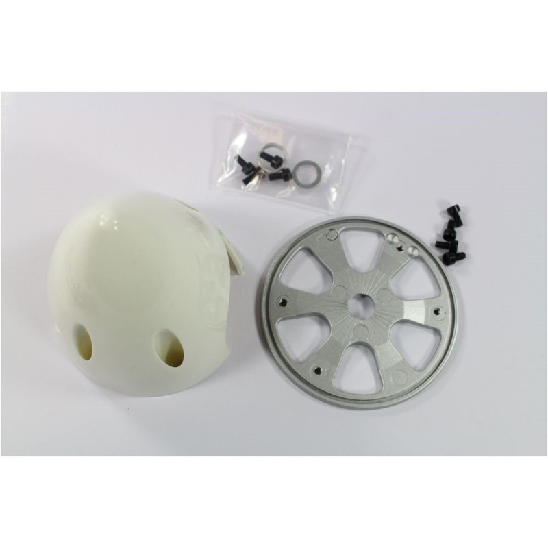 Cone 76mm blanc moteur essence