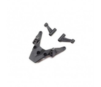 LOSI - FR Bulkhead, FR Brace Lft/Rt: Mini-T 2.0