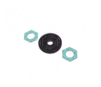 LOSI - Spur Gear w/ Slipper Pads, 60T, 0.5M: Mini-T 2.0