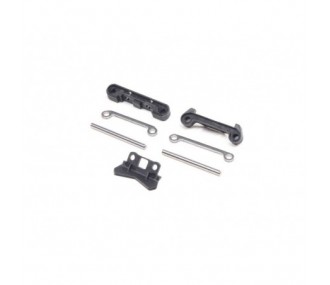 LOSI - Rear Pivots & Bumper: Mini-T 2.0