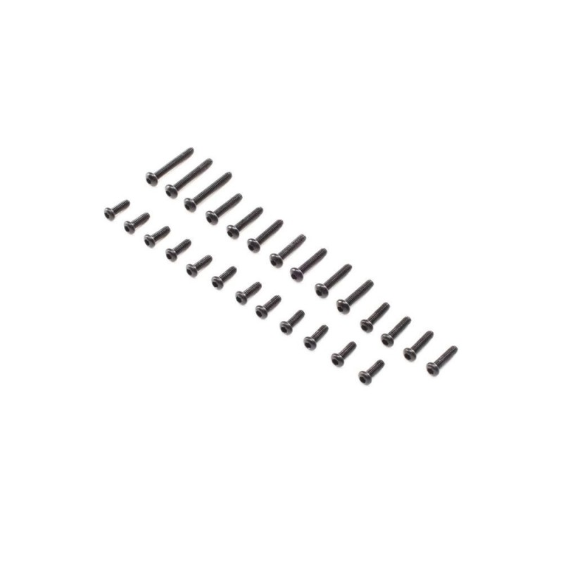 LOSI - Juego de tornillos, cabeza de botón: Mini-T 2.0