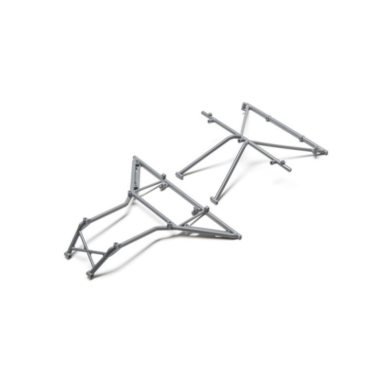 LOSI - Roll Cage, Roof, Front, Gray: Rock Rey