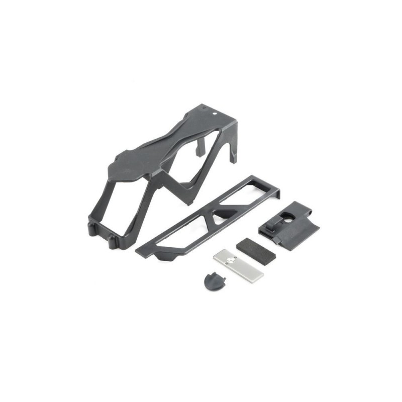 LOSI - Baja Rey - Battery holder, door, lock and 2S chocks