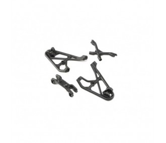 LOSI - Rock Rey - Front shock absorber support, protection and camber rod support