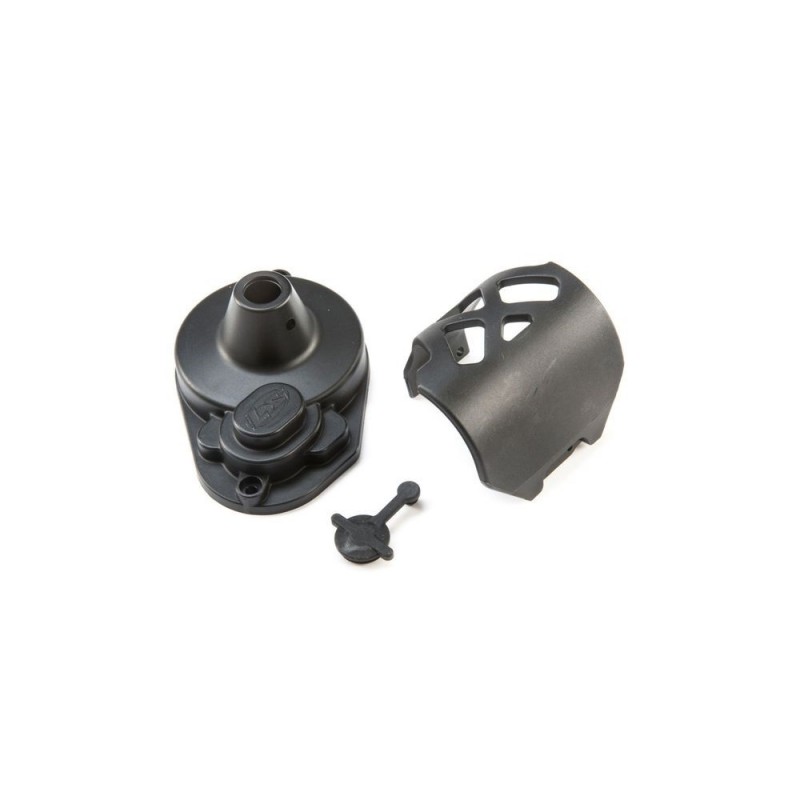 LOSI - Gear Cover & Motor Guard: 22S