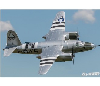 Avion Dynam B-26 Marauder Silver PNP env 1.50.m