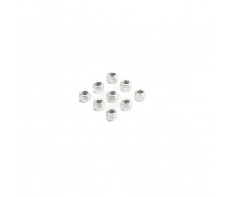 LOSI - Self-locking nut M2 x 0.4 x 4mm (10)