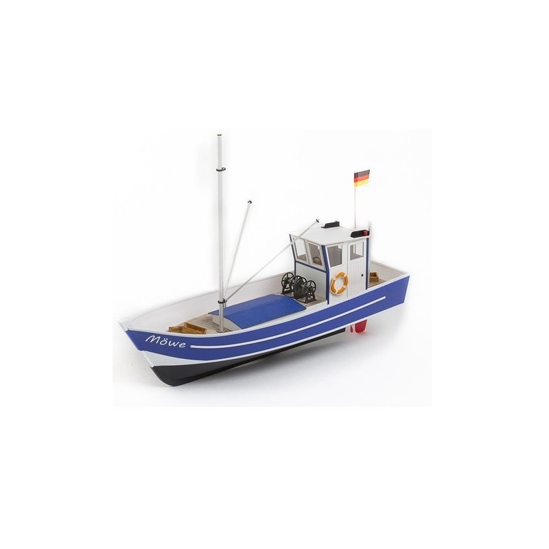 Möwe 2 fishing boat kit Aeronaut 49.5cm