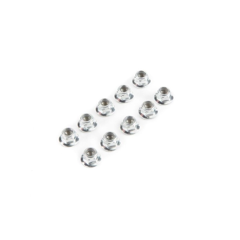 LOSI - M5 x 0.8mm serrated self-locking nut (10)