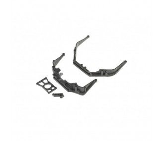 LOSI - De/RrChassisBraceSet&DiffRetainer Ring: LST 3XL-E