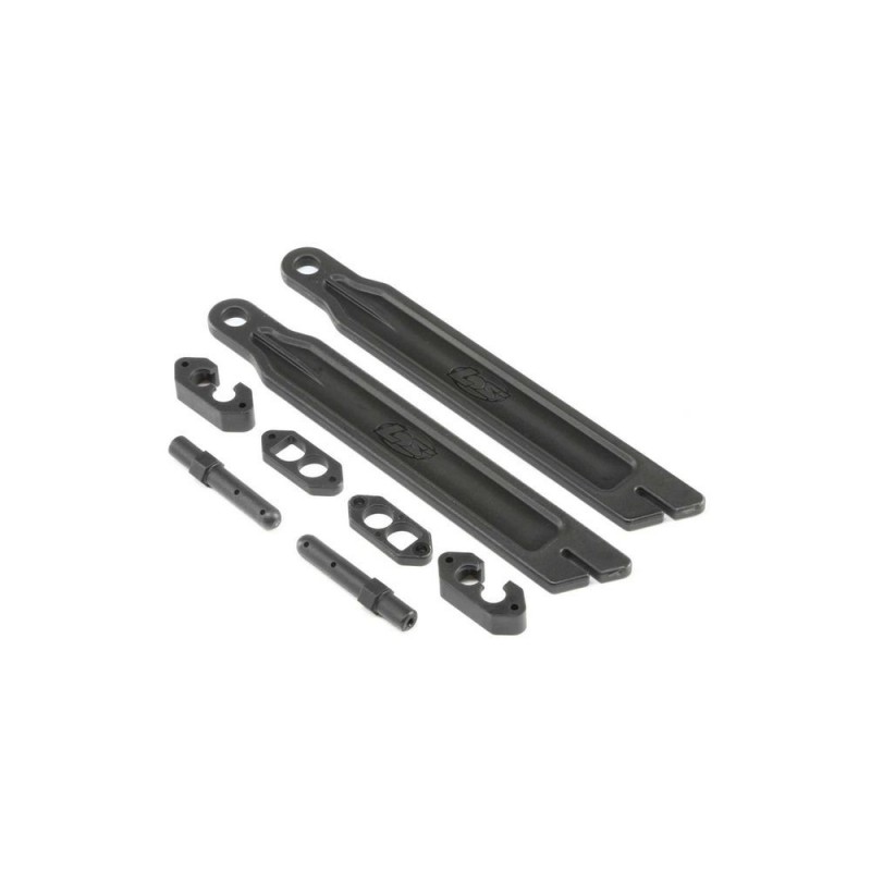 LOSI - Correas de batería y soporte de enchufe EC5: LST 3XL-E