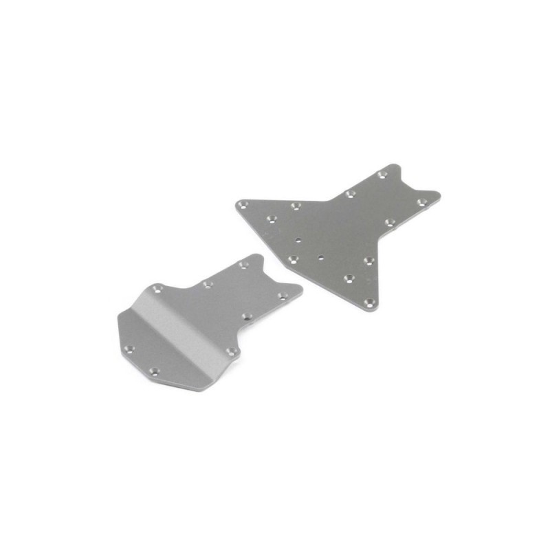 LOSI - Skid Plate Set,Front/Rear: LST 3XL-E