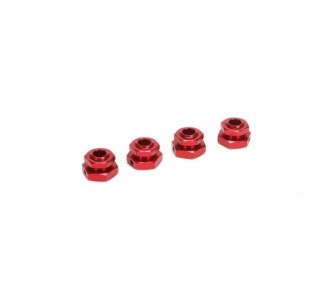 LOSI - XXL-2 GAS - 20mm Radsechsecke, rot