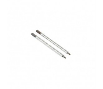 LOSI - Shock Shaft, poliert (2): LST 3XL-E