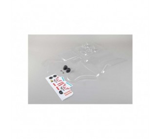 LOSI - DBXL-E - Carrosserie transparente avec planche de stickers