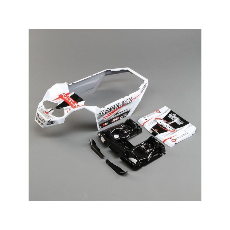 LOSI - Body Set, Raceline Wheels: SuperRockRey