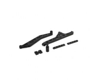 LOSI - FR/RR Chassis Brace & CNTR Diff Spcr: MTXL