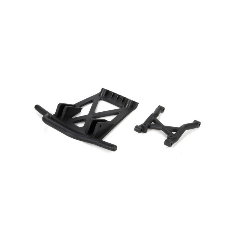 LOSI - Supporto paraurti posteriore, paraurti/skid plate: MTXL