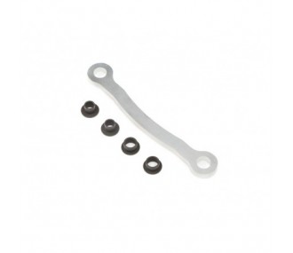 LOSI - DBXL-E, MTXL - Steering control handle, silver