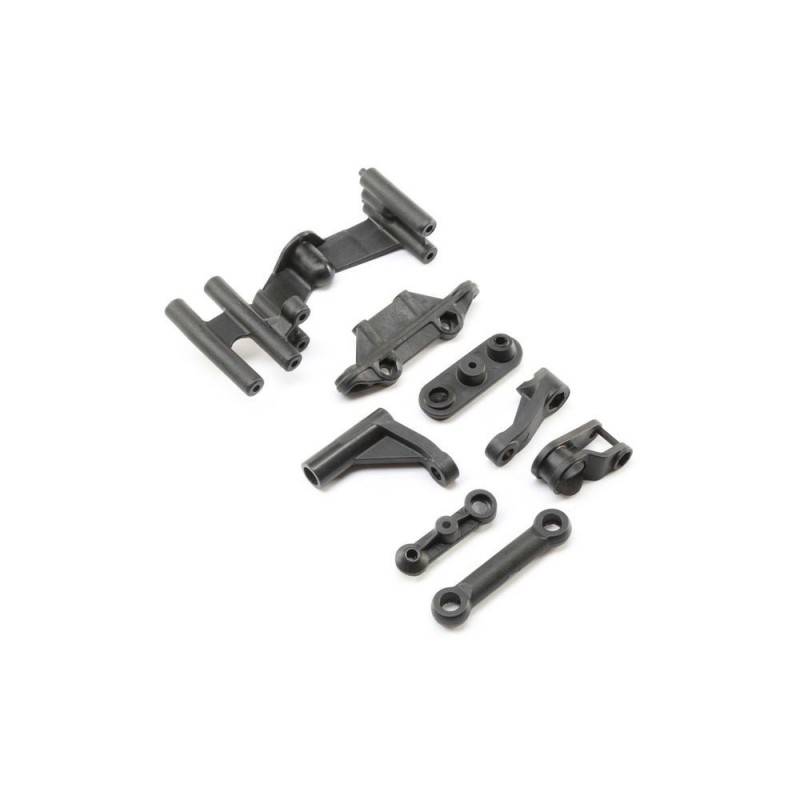 LOSI - Conjunto de soporte de servo St y Bellcrank: Super Baja Rey
