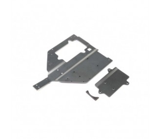 LOSI - Chassis & Motor Cover Plate: Super Baja Rey