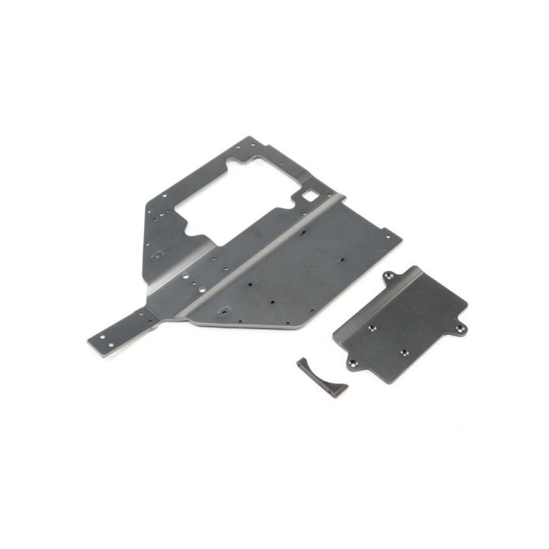 LOSI - Chassis & Motor Cover Plate: Super Baja Rey