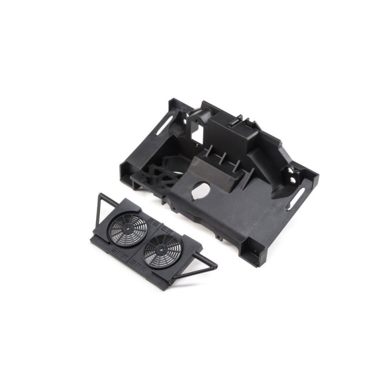 LOSI - Rear Bulkhead, Fan Panel: Super Rock Rey