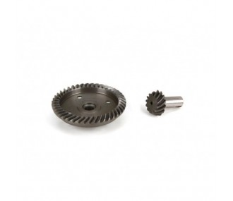 LOSI - 1/5 4WD - Zahnkranz 43T und Ritzel 13T für Vorwärts-/Rückwärtsdifferential