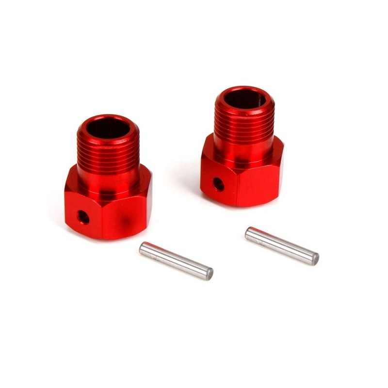 LOSI - 1/5 4WD - Front and rear wheel hexagon with pin (2)
