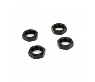 LOSI - Wheel Nut, Black (4): MTXL