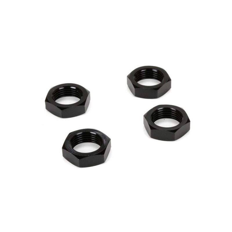 LOSI - Wheel Nut, Black (4): MTXL