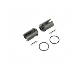 LOSI - F/R Center Drive Dogbone Coupler (2): 5ive-T 2.0