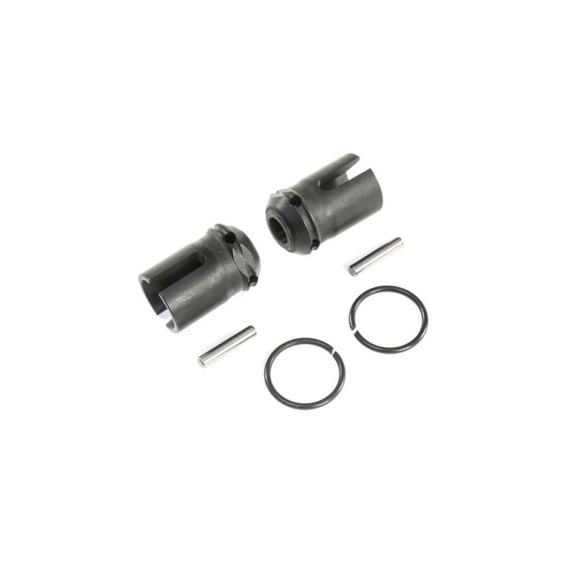 LOSI - F/R Center Drive Dogbone Coupler (2): 5ive-T 2.0