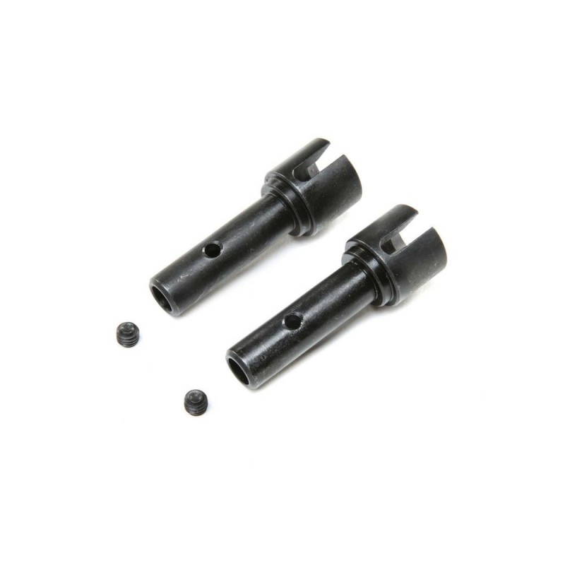LOSI - Rear Stub Axle, 5mm Pin (2):  DBXL-E 2.0